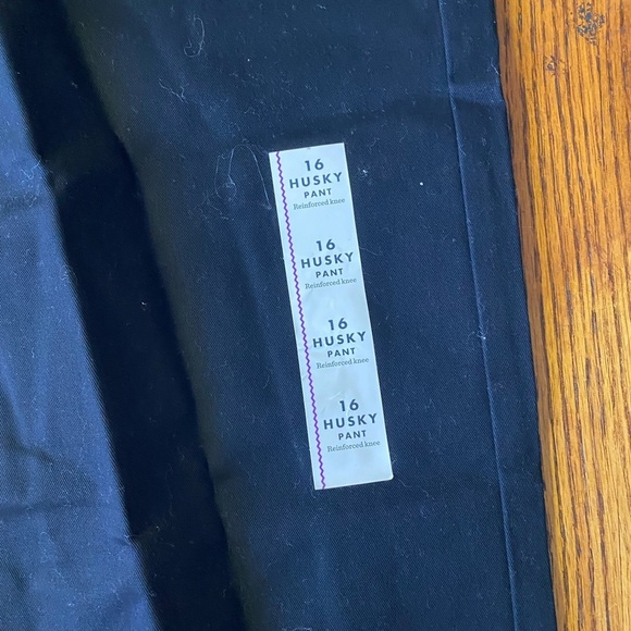 Black Trousers with Logo Patch - Picture 4 of 6